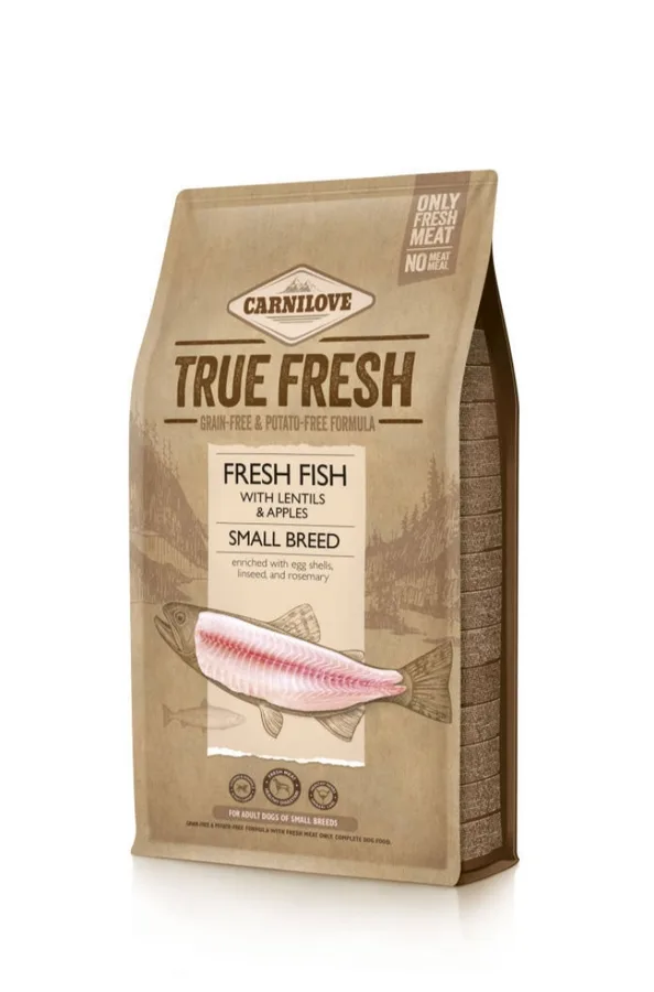 Корм сухий Carnilove True Fresh Fish для собак малих порід риба 1,4 кг