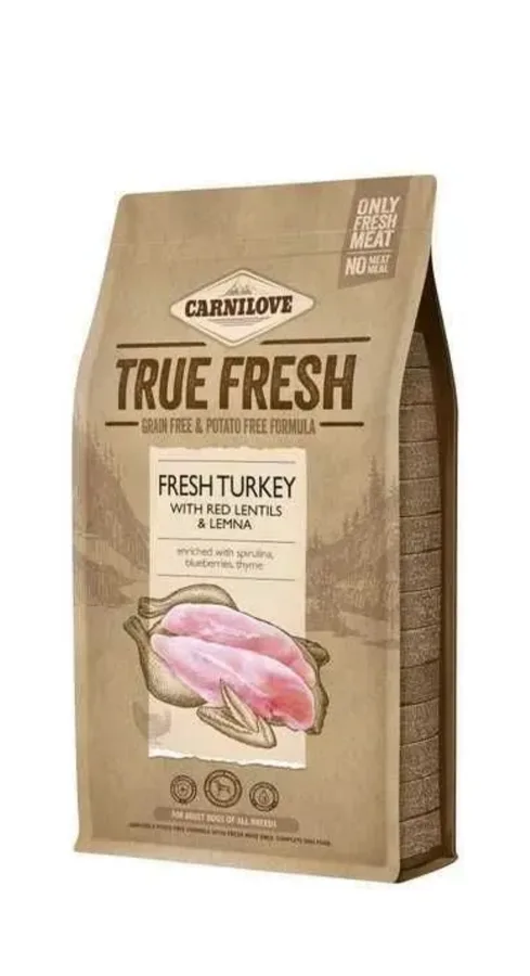Корм сухий Carnilove True Fresh Turkey для собак індичка 4 кг