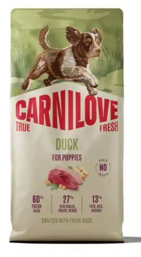Корм сухий Carnilove True Fresh Puppy для цуценят качка 12 кг