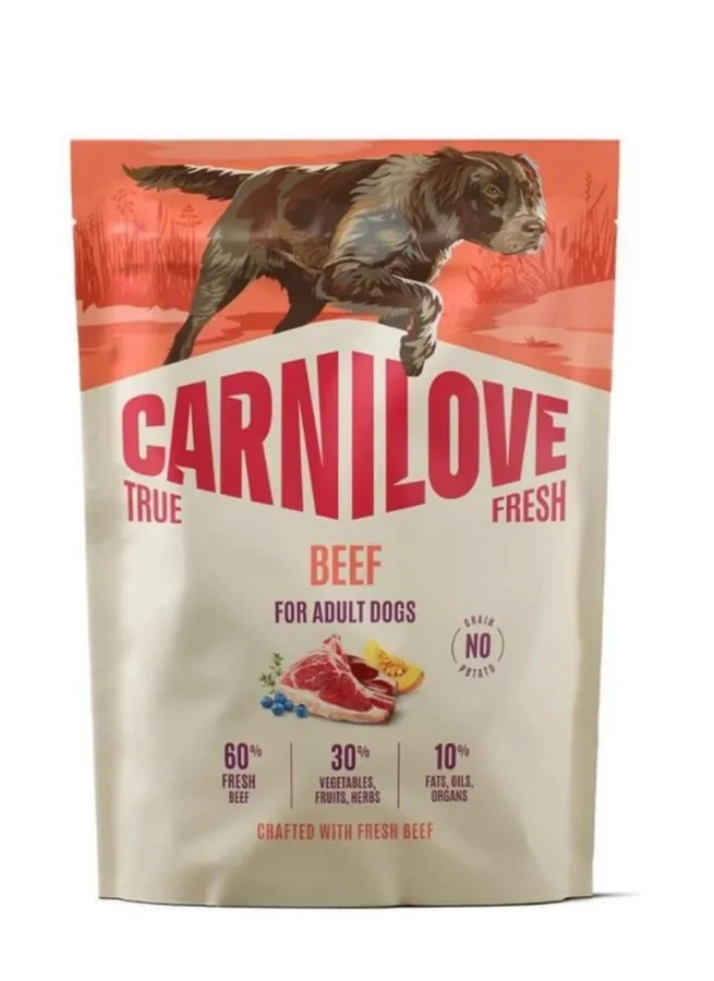 Корм сухий Carnilove True Fresh Beef для собак яловичина 1,5 кг