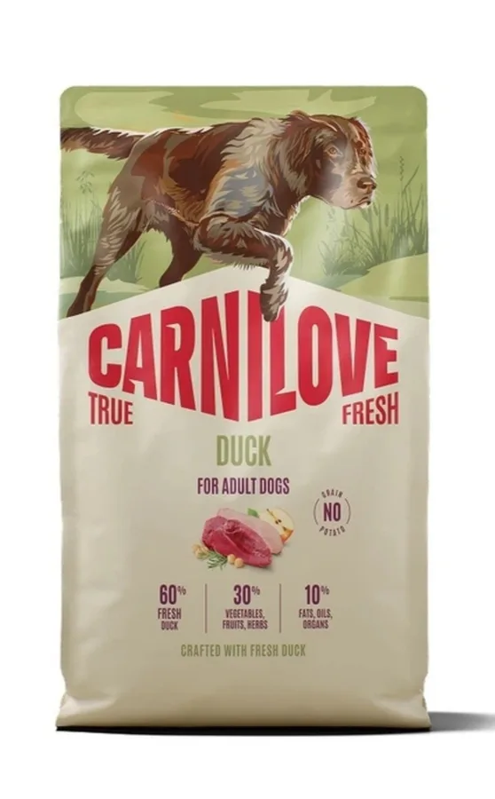 Корм сухий Carnilove True Fresh Duck для собак качка 4 кг