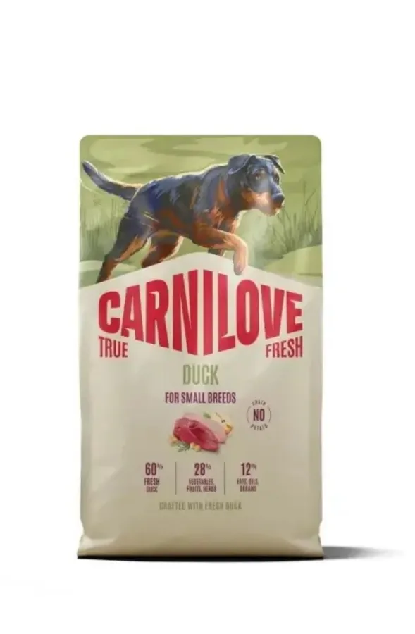 Корм сухий Carnilove True Fresh Duck Small Breed для собак малих порід качка 4 кг