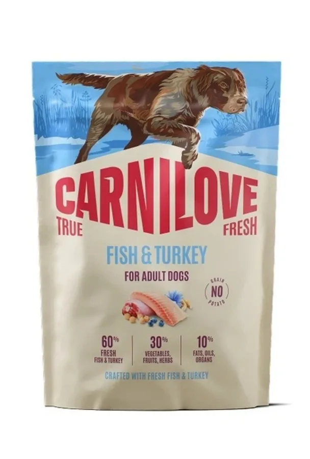 Корм сухий Carnilove True Fresh Fish & Turkey для собак риба та індичка 1,5 кг