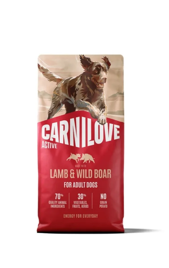 Корм сухий Carnilove Active Lamb & Wild Boar для собак ягня і дикий кабан 12 кг