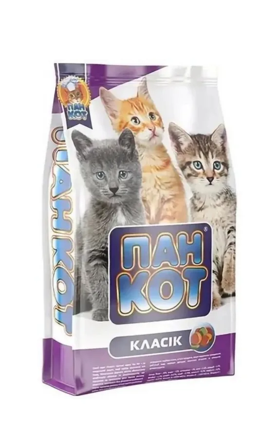 Сухий корм для кошенят Пан Кіт Класік 10 кг
