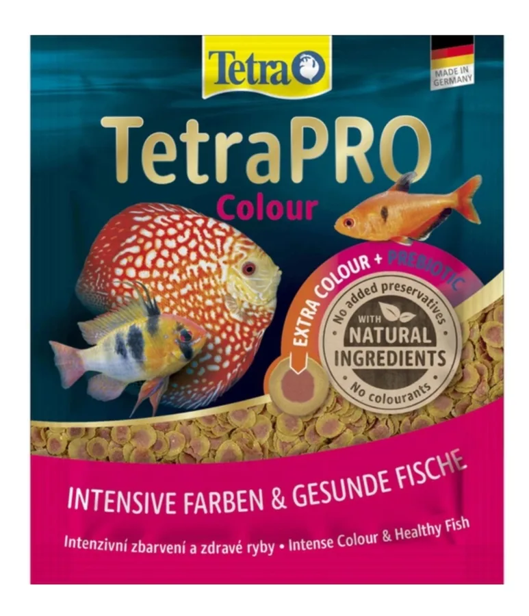 Корм Tetra чіпси для акваріумних риб Тетра Про Колор для забарвлення, 12 г