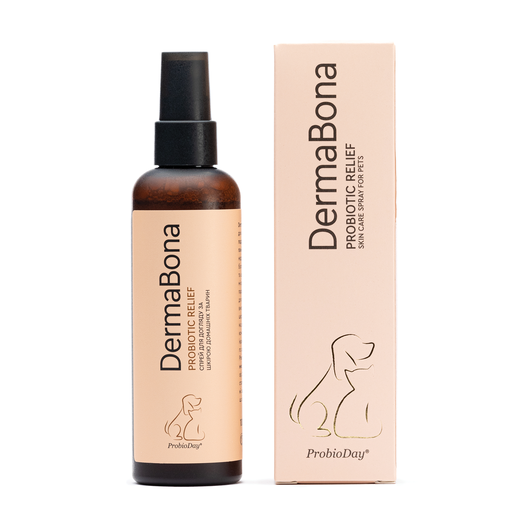DermaBona Spray антибактеріальний спрей з пробіотиками 100 мл